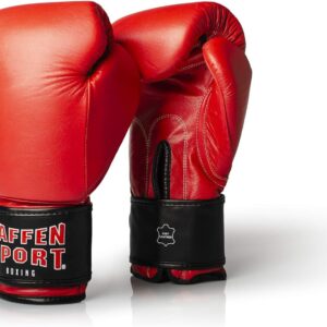 PAFFEN SPORT Kibo Fight Genuine Leather Boxing and Martial Arts Gloves for Training and Sparring in Boxing, Kickboxing, Muay Thai and Similar Martial Arts