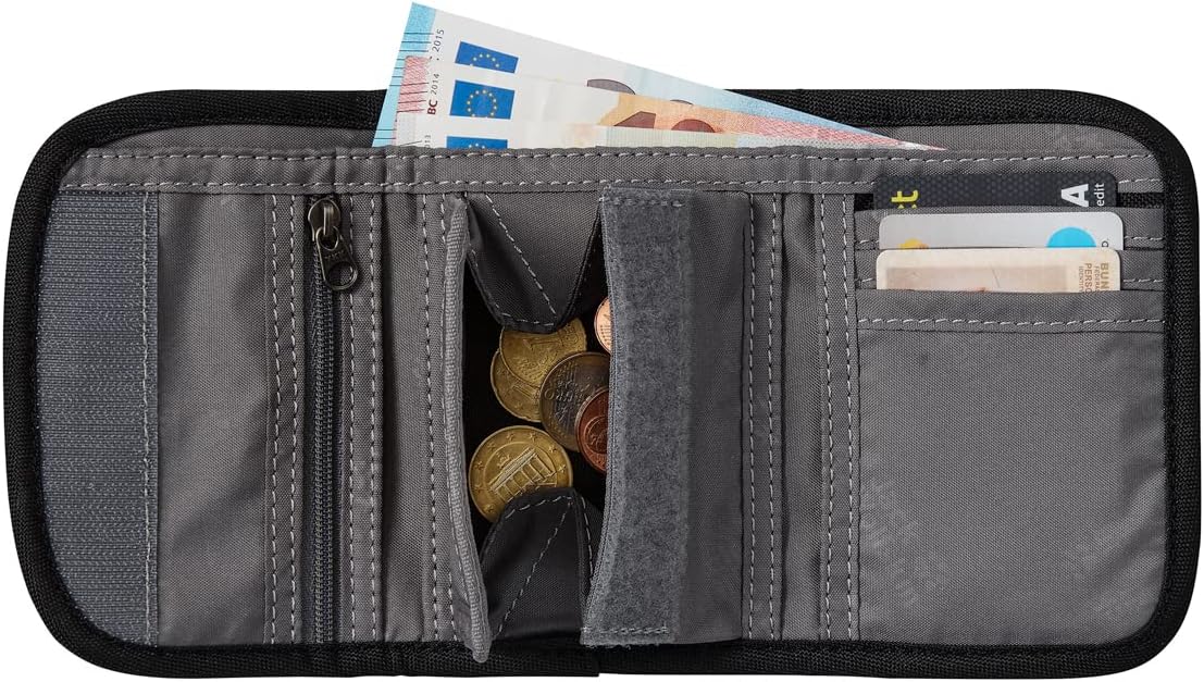 Jack Wolfskin Unisex Adult Mobile Bank Wallet, schwarz, eine Größe – Bild 4