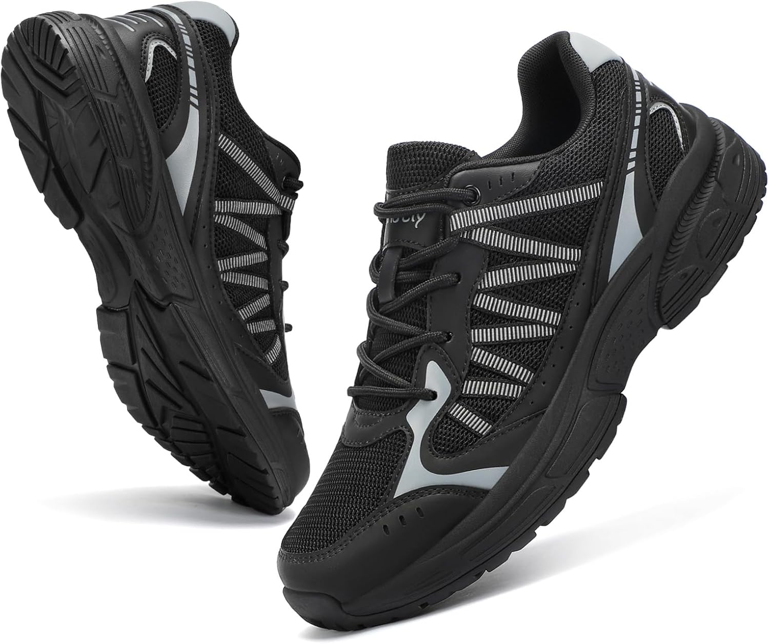 Kricely Trainer Herrenschuhe Trail Laufschuhe Wanderschuhe Sportschuhe Trainer Tennis Fitness Jogging Wanderschuhe Leichte atmungsaktive Straßenlaufschuhe – Bild 7
