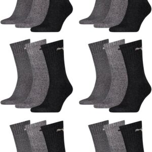 Puma Unisex Sports Socken, 207 Anthrazit / Grau