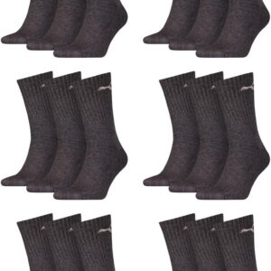 Puma Unisex Sports Socken, 201 – Anthrazit