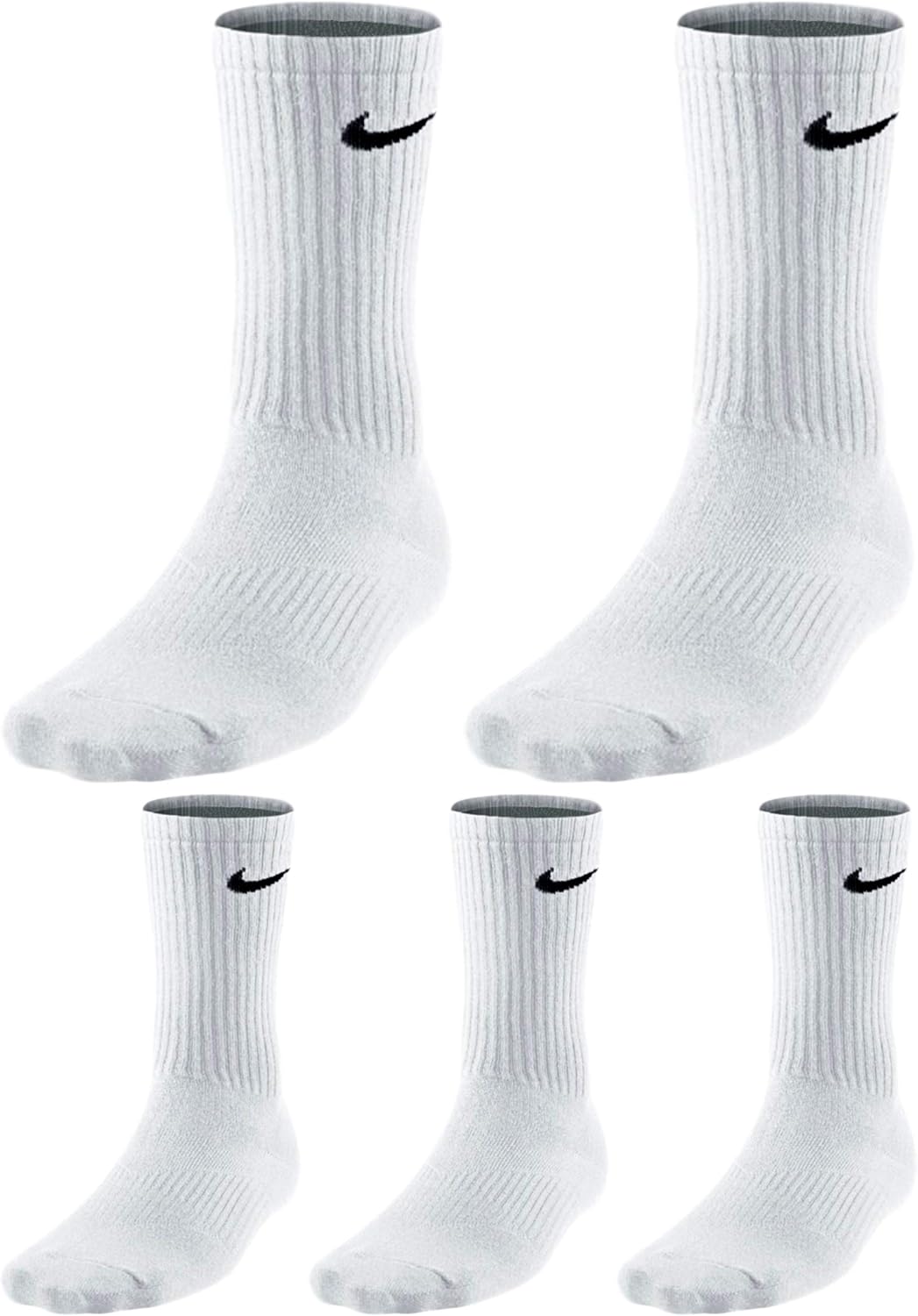 Nike Socks 5 Paare Männer -Frauenwirtschaft Set Tennis Socken Sportsocken Running Sockenpaketpaket Bündel – Bild 2