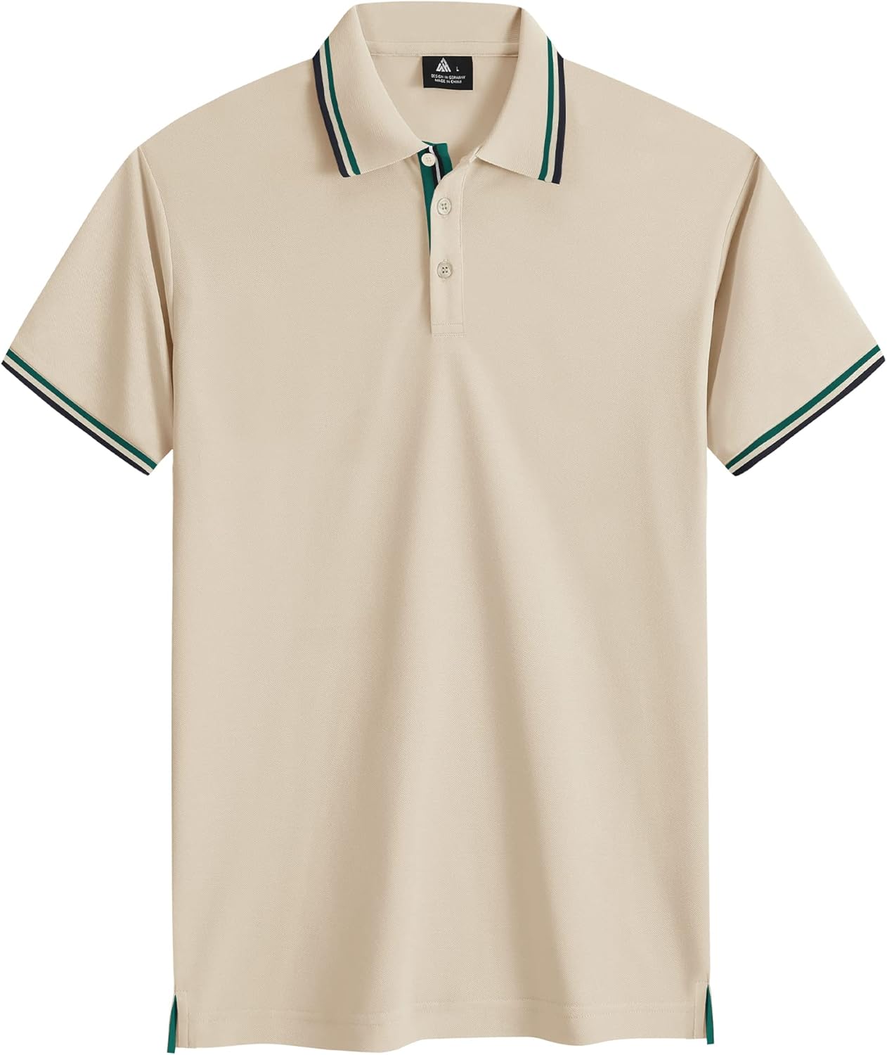 Herren Poloshirt Kurzarm Tennis Regular Fit Shirt Sport Schnelltrocknend Atmungsaktiv Polohemd Sommer Outdoor Golf T-Shirt – Bild 4