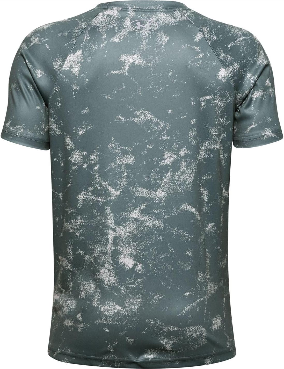 Under Armor Boys Tech Big Logo bedruckt kurzes Turnhalle T-Shirt Long Sleeve – Bild 2