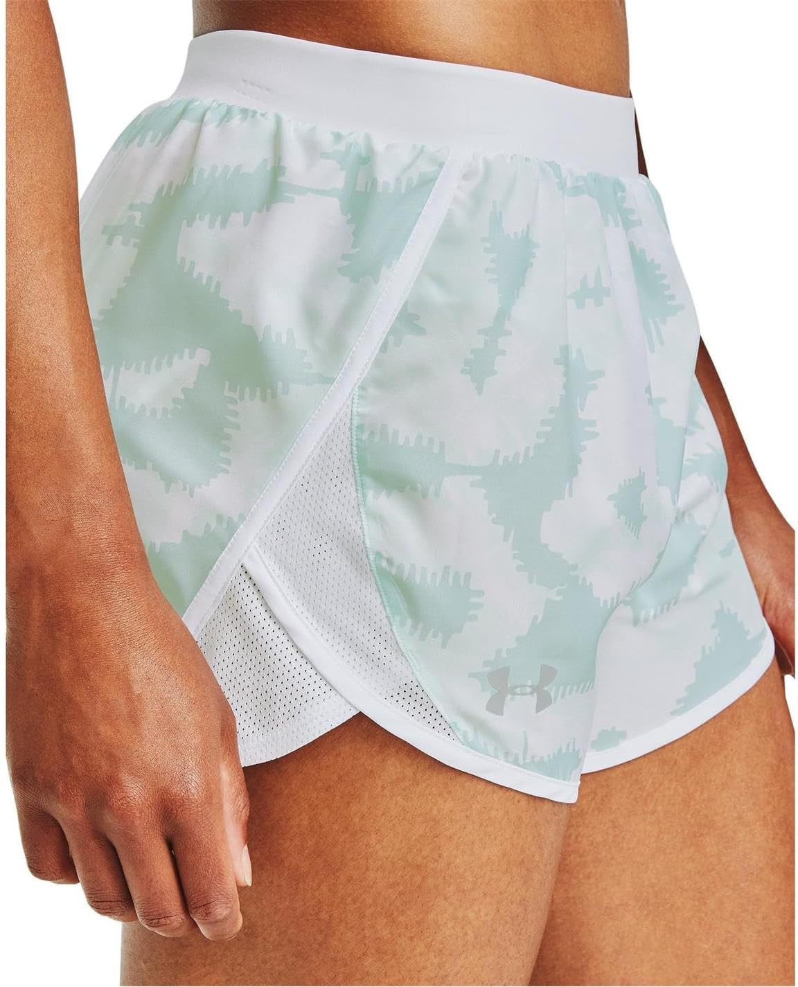 Under Armour Fliege von 2.0 gedruckten Laufshorts für Frauen – Bild 6