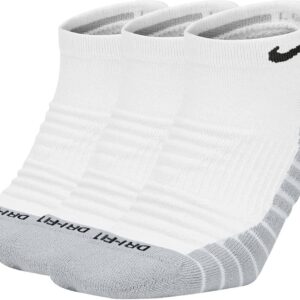 Nike Everyday Max gepolsterte Sportsocken EU 46-50, Weiß