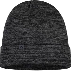 Nike Jordan Beanie Manschetten Swoosh Beanie Hut Anthrazit, Holzkohle