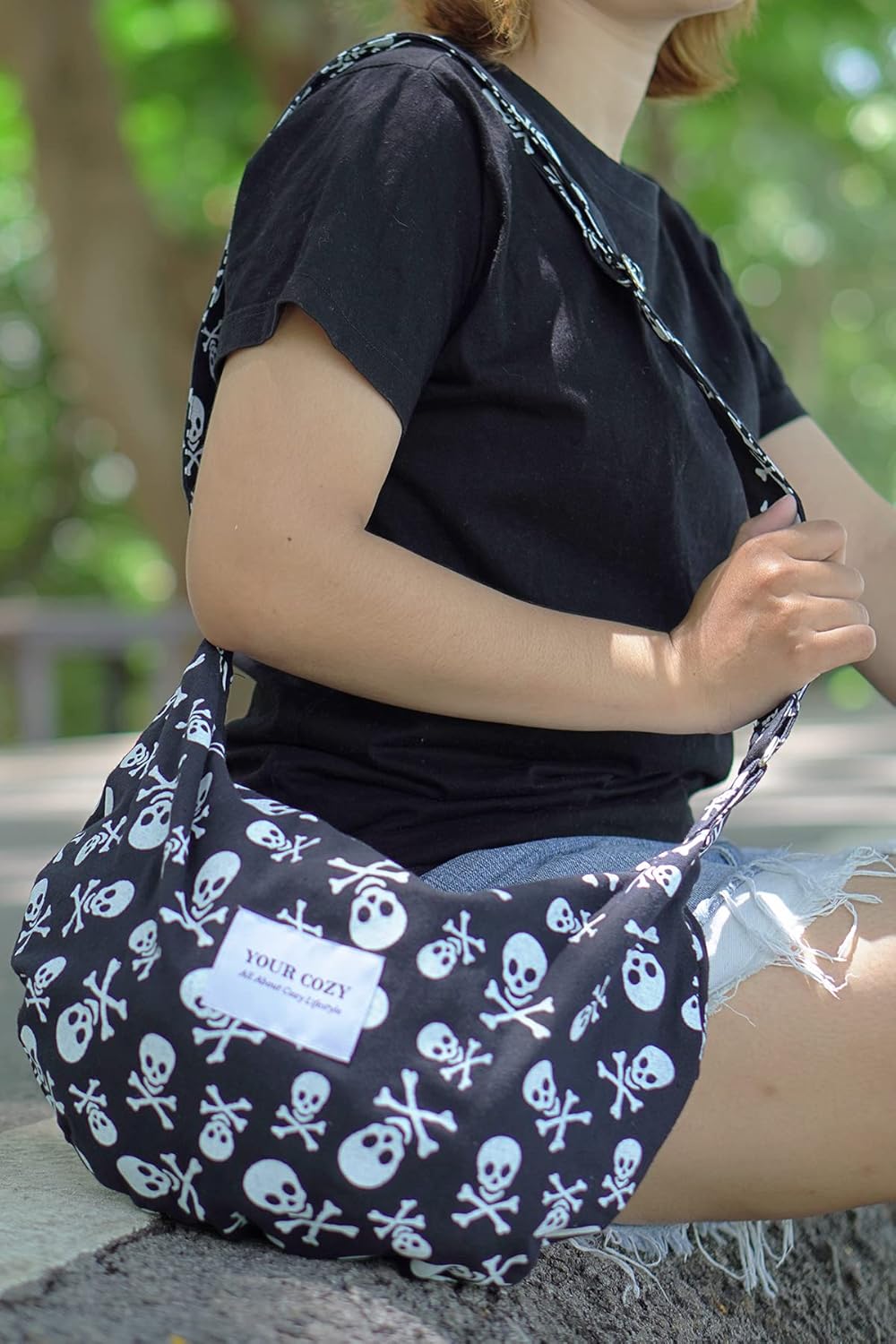 Deine gemütliche Frauen -Schleuder -Crossbody -Taschen Großer Schulter -Einkaufsbeutel Handtasche Handtasche Tasche Taschen handgefertigte Messengerbeutel – Bild 3