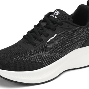 Danno Frauen -Trainer, Laufschuhe atmungsaktive Sportschuhe Wanderschuhe Leichte modische Trainer Mesh komfortable Schuhe für Outdoor Fitness Fitnessstudio