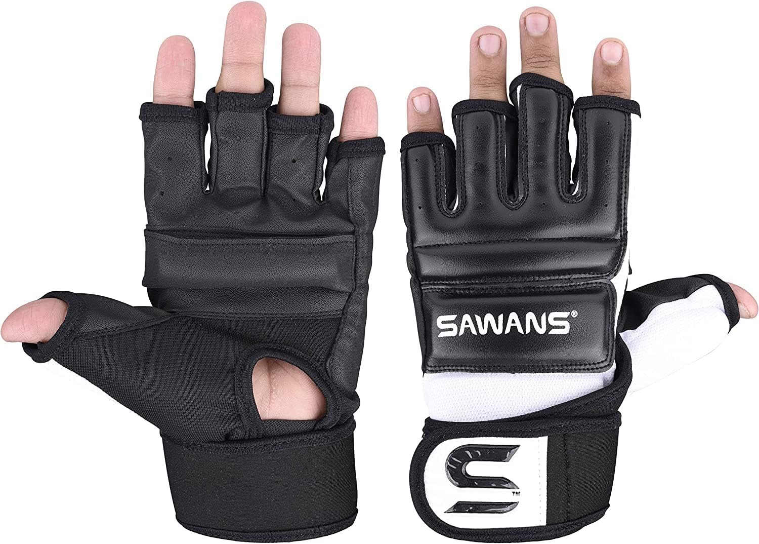 SAWANS POWNING BAG BOXING GOUF GLOVES KARATE GLOVES MMA BODE CAMPAT TAEKWONDO AUSBILDUNG MAGIAL KOCHE – Bild 6