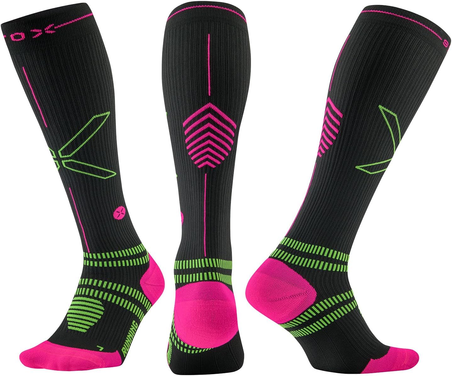 STOX Energy Socks, Women's Running Socks, Compression Class 23-32 mmHg, Thin Footbed, Compression Stockings, Running Compression Socks, Support Stockings, Thrombosis Stockings, Compression Knee – Bild 2