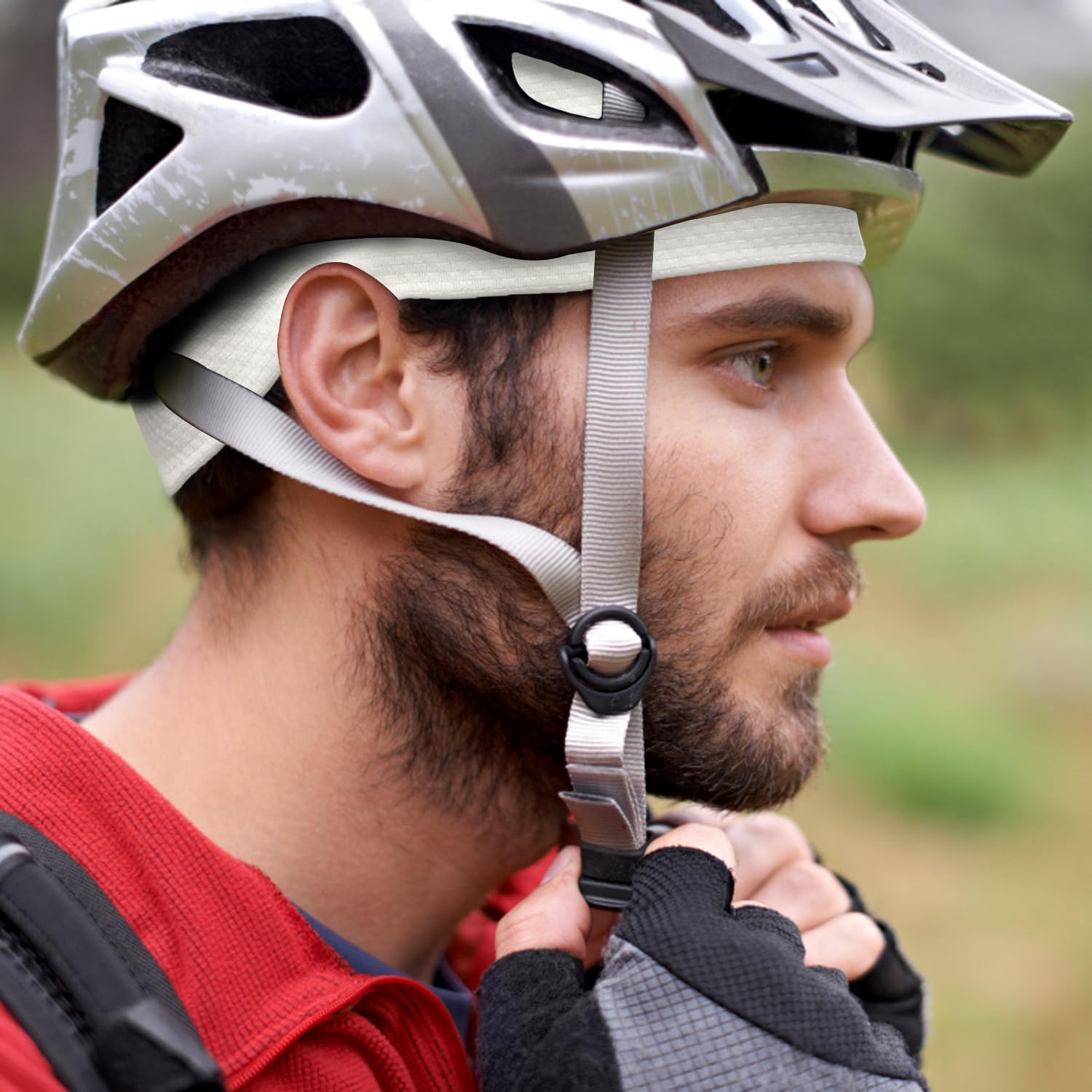 Cycling Helmet Summer Hat Headwear Cycling Hat Men's Lightweight Quick-Drying Cycling Jogging Rowing Motorcycle – Bild 3