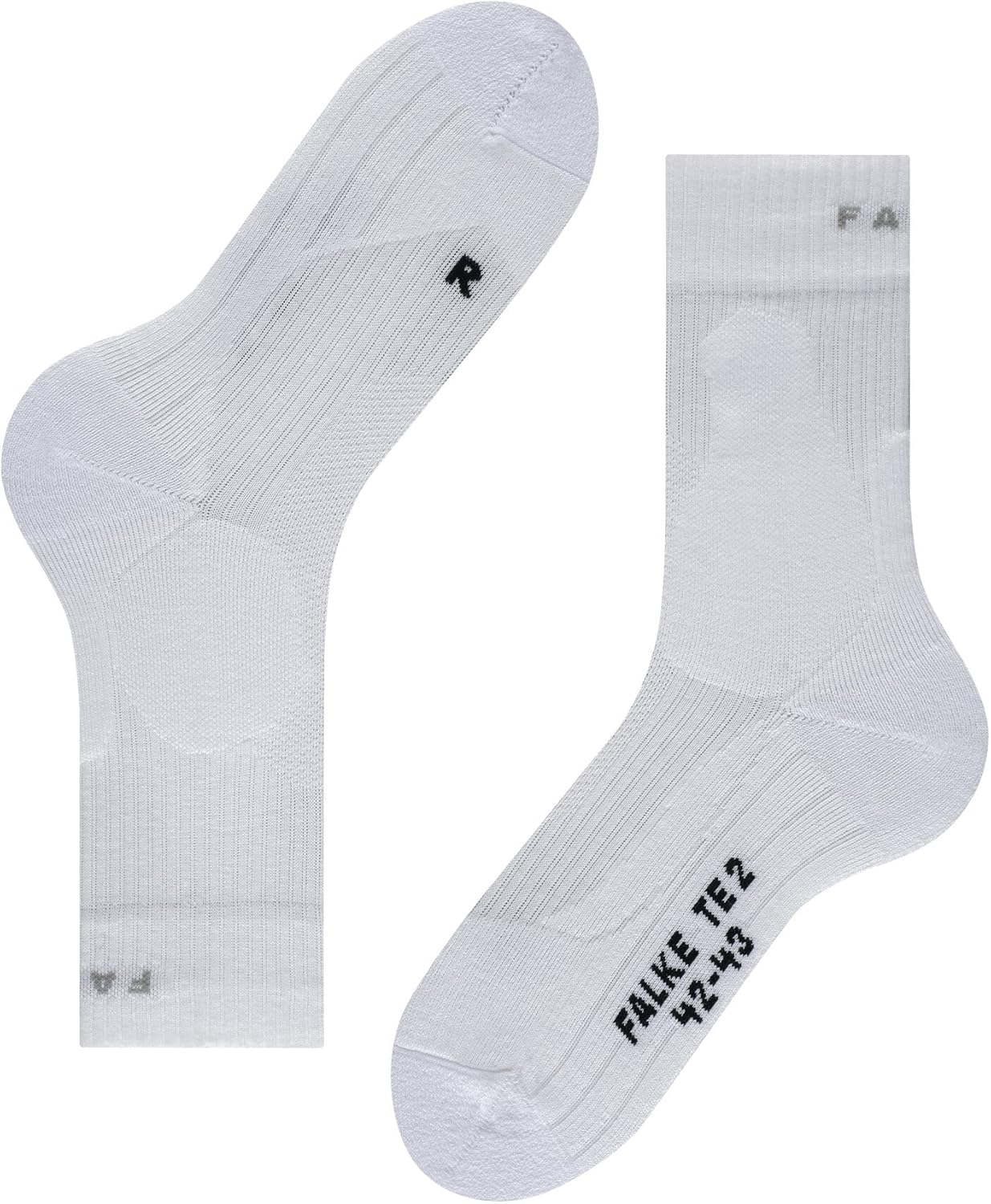 Falke Herren TE2 Tennissocken Medium Polster Anti-Bubble Stabilisierende Knöchelpolster für Hartplätze, die schnell atmungsaktives nachhaltiges Baumwollfunktionsmaterial ist 1 Paar – Bild 6