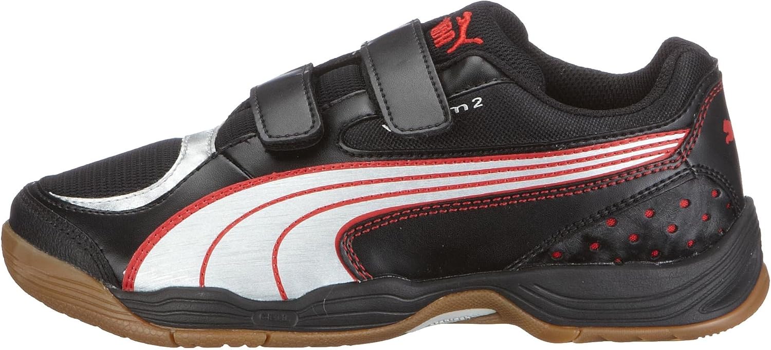 Puma 102067 03 Pergum II V Jr, Unisex Kindersportschuhe, Innenräume – Bild 5