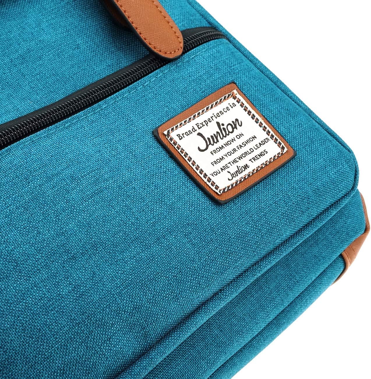 Junlion Unisex Business Laptop, Rucksack für Student, Schultasche, Reise -Rucksack, Daypack mit USB -Ladeanschluss – Bild 5