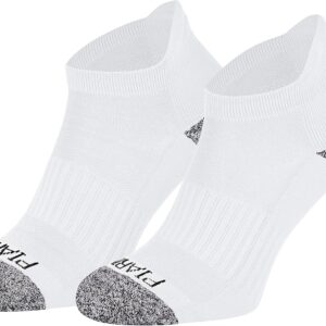 Piarini-Männer-Sportsocken Kurzpack mit 2-niedrig geschnittenen Laufsocken-atmungsaktive nicht rutschfeste blasenfreie Bubble