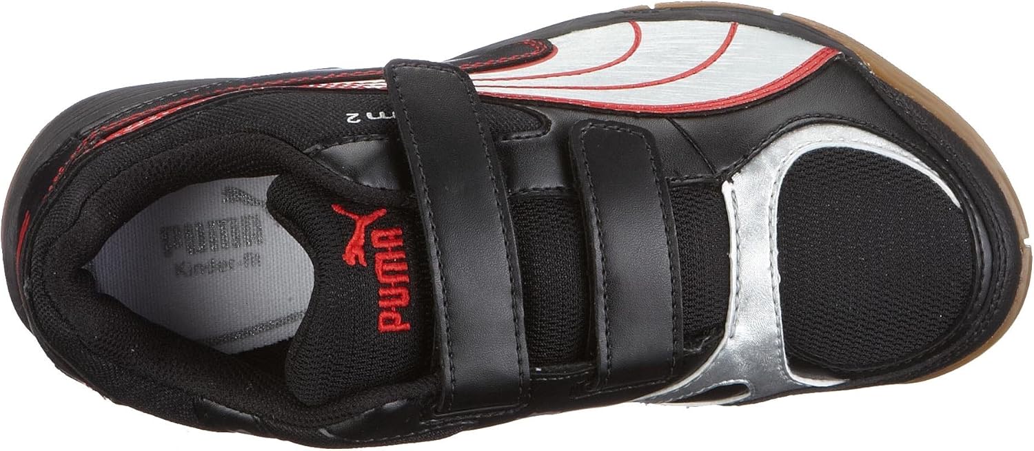 Puma 102067 03 Pergum II V Jr, Unisex Kindersportschuhe, Innenräume – Bild 3