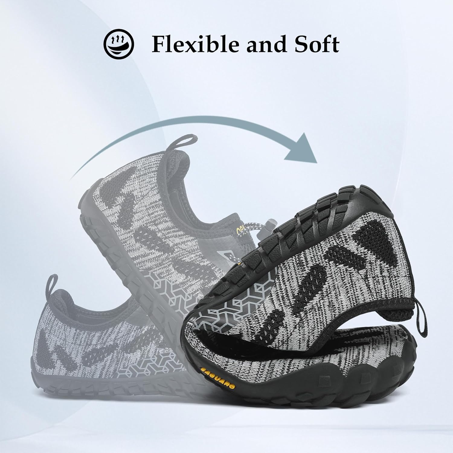 Saguaro Unisex Barefoot-Schuhe, Schnellrocknen, Badeschuhe, Trail-Laufschuhe für Outdoor-Sportarten, Minimalist – Bild 5