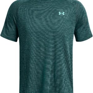 Under Armour UA Tech strukturierte SS Hydro Teal