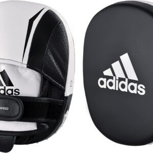 Adidas Leder Pro Speed ​​550 Boxhandschuhe, Schwarz/Weiß, eine Größe