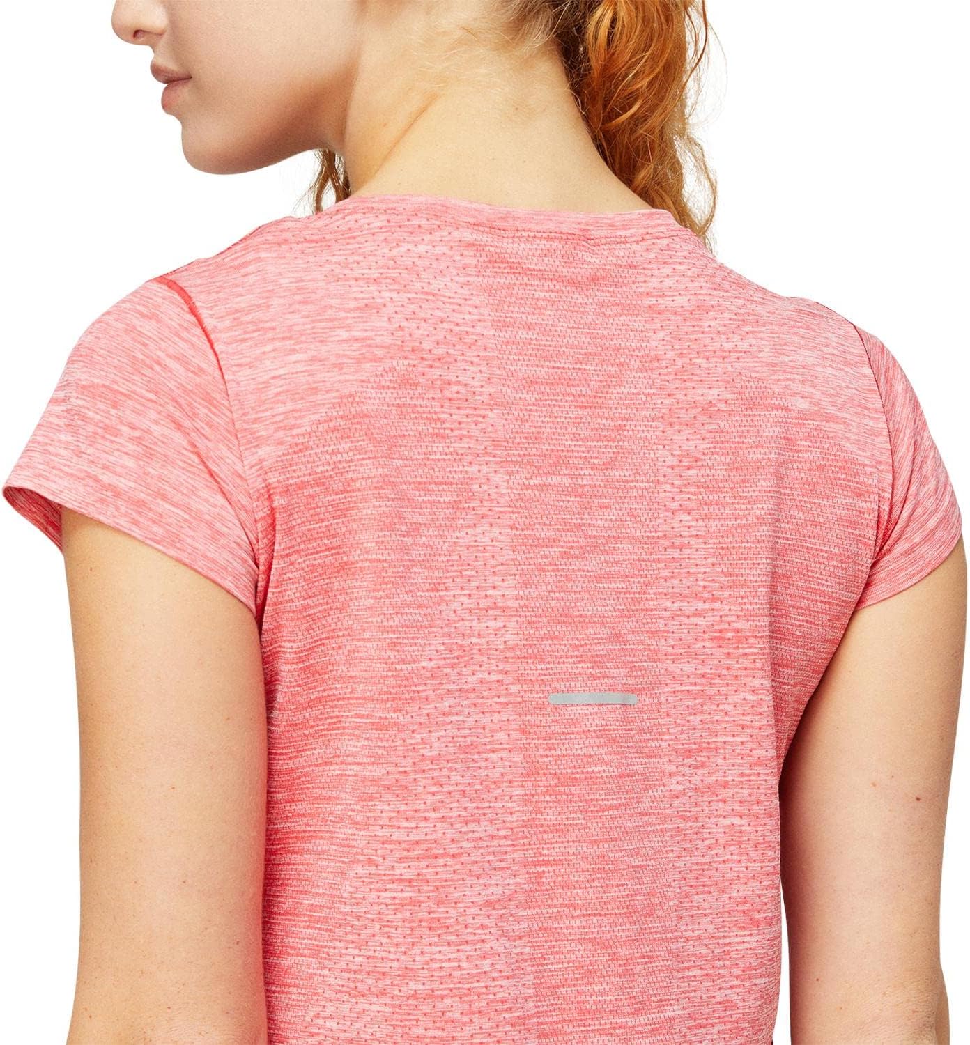 ASICS RACE 2021 Frauen kurzärmeliges Running-Shirt Pink, Pink – Bild 4