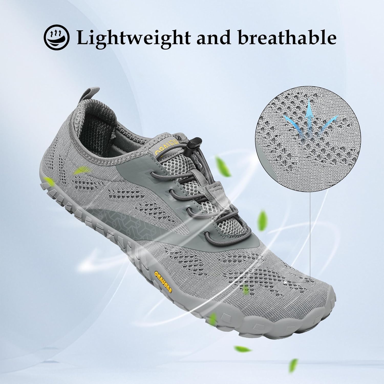 Saguaro Unisex Barefoot-Schuhe, Schnellrocknen, Badeschuhe, Trail-Laufschuhe für Outdoor-Sportarten, Minimalist – Bild 4