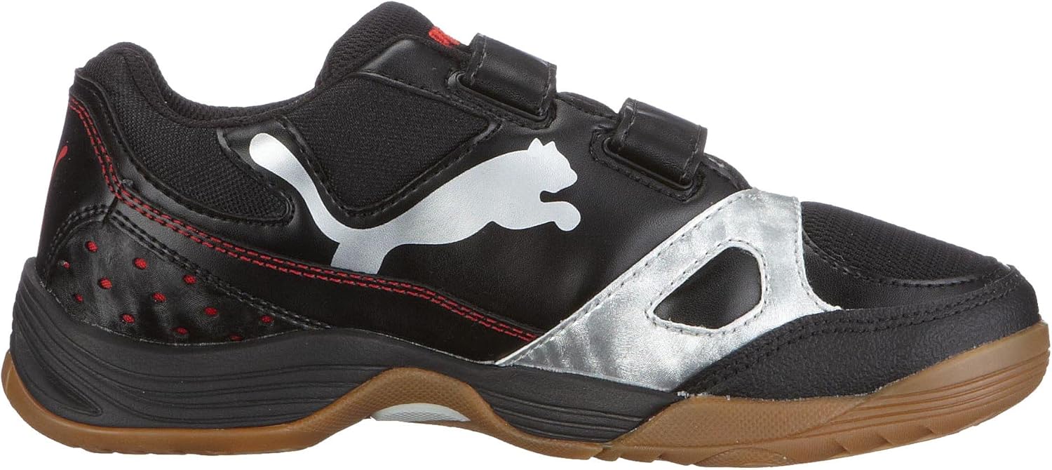 Puma 102067 03 Pergum II V Jr, Unisex Kindersportschuhe, Innenräume – Bild 4