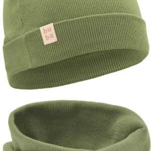 Bubalove -Hüte und Schal -Set für Jungen, Mädchen, Babys, Größen 0mc bis 12 Jahre+ viele Farben, Frühlings -Herbst -Sets, Baumwollhüte, Handgenähte