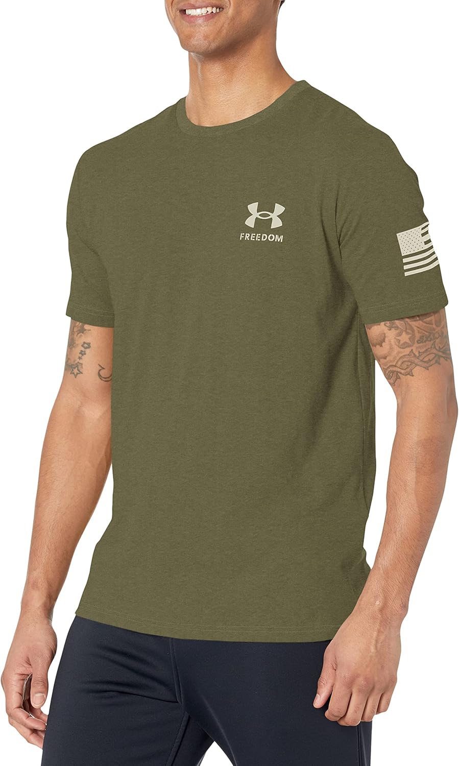 Under Armour Herren Freiheit Grafik Kurzarm T-Shirt