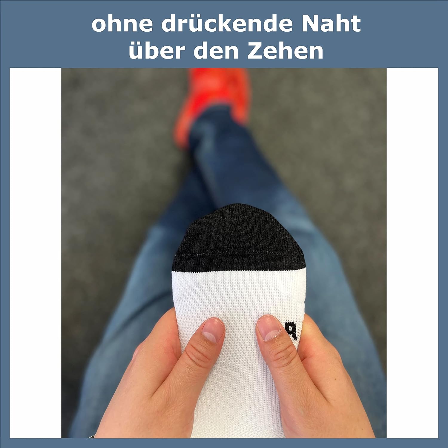 Gawilo 5 Paare von Männern Laufsocken mit Kompressionsportsocken Anti-Blasen-Schutz atmungsaktiv und Feuchtigkeitsregulierung – Bild 4