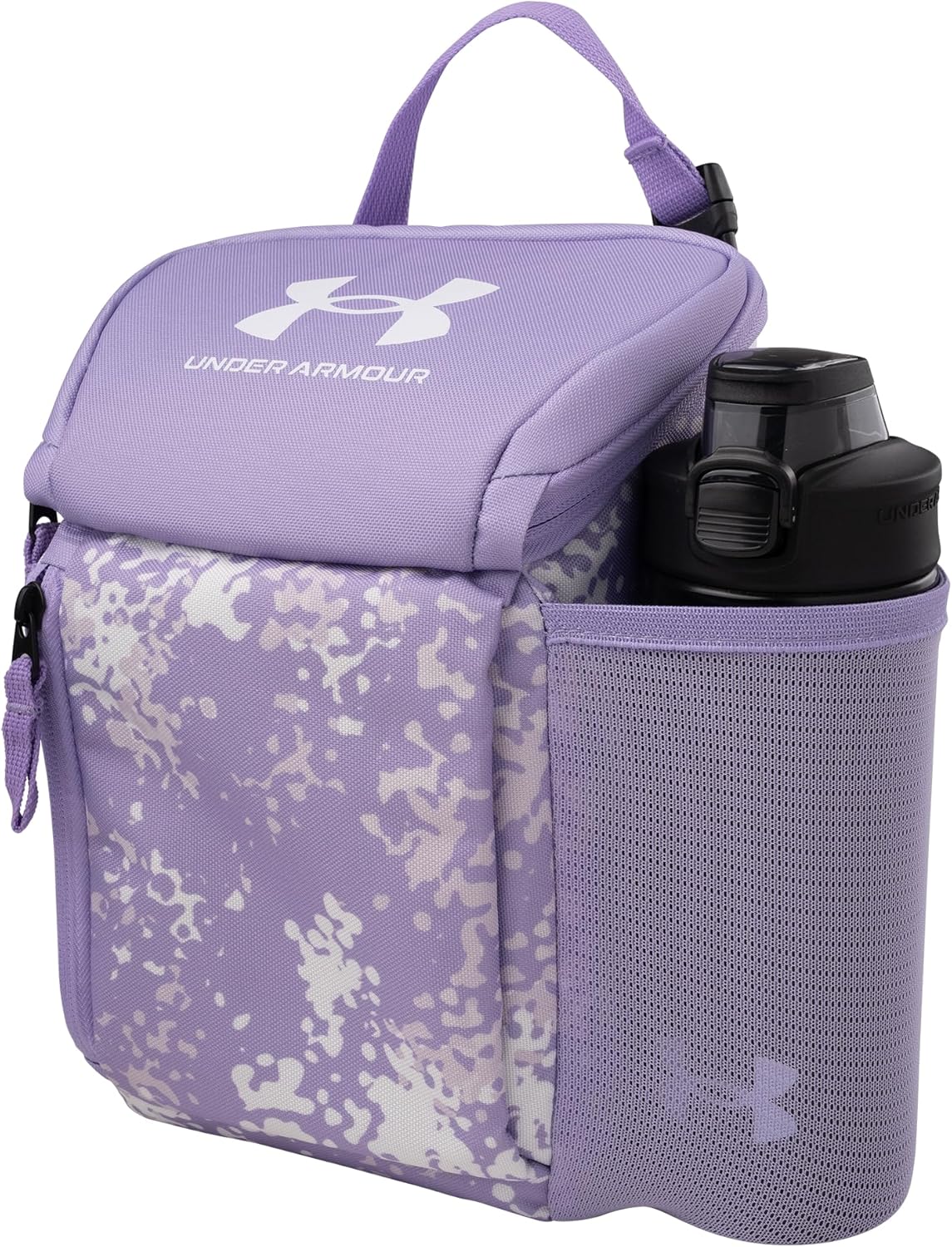 Under Armour Sideline Mini Cooler Lunch Lunchflaschenlager und bequemerer Tragengriff mit Clip – Bild 4