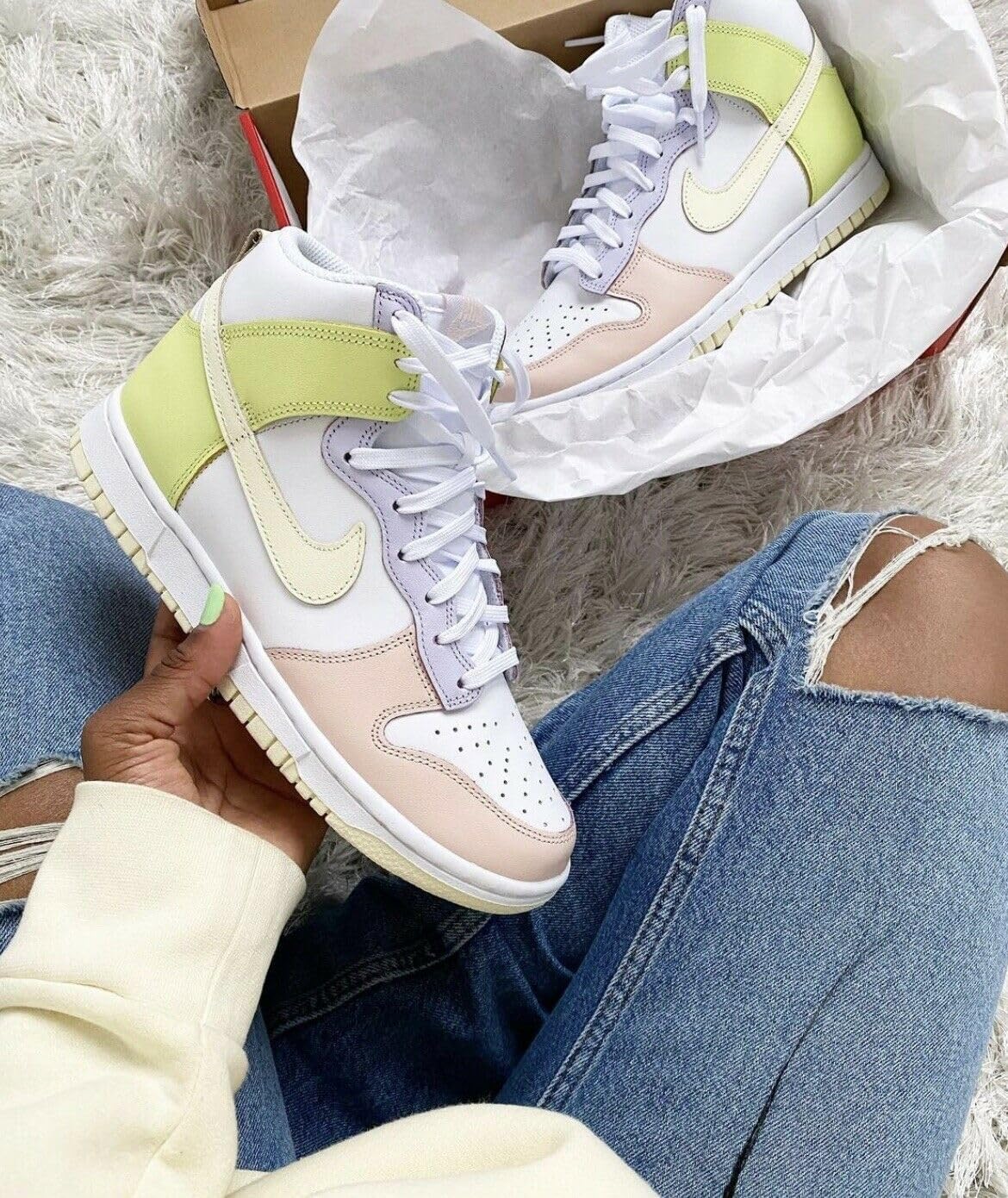 Weiße Flachskate -Schnürsenkel für Schuhe, Trainer, Hi Tops, Converse Schuhe Stiefel Nikes Pumas Schnürsenkel 10 mm breit - Weiß - 90 cm – Bild 3