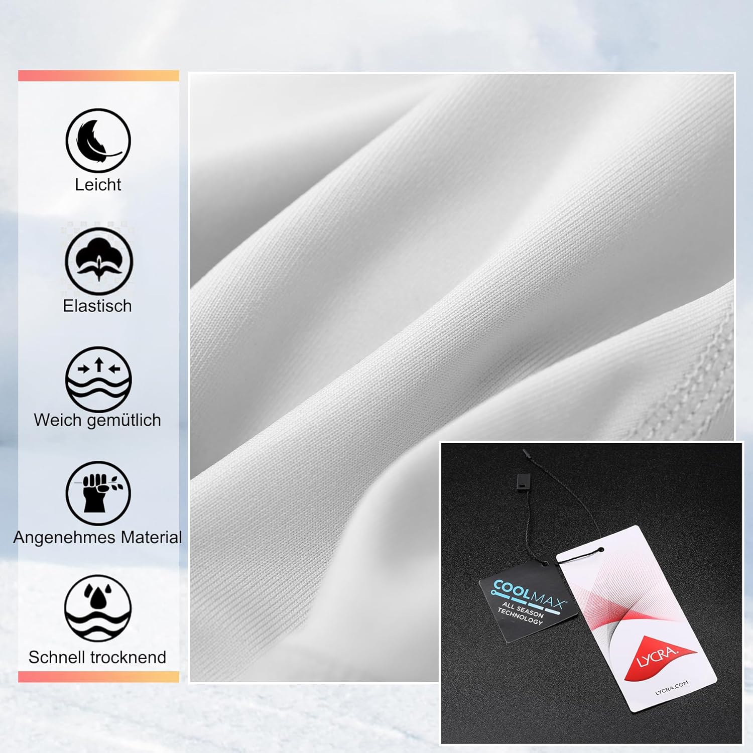 Oscenny Fahrradhut, amerikanischer Lycra dünner leichter Stoff, atmungsaktiv, feuchtigkeitsgeschnittener Sporthut für Männer Frauen Motorrad Running Hut Wanderung 4 Jahreszeiten – Bild 7