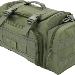 Taktische Serie Duffel -Tasche für Fitness, Reisen, Wandern und Trekking, Sportausrüstung, Jagd und Fischerei – Superqualität & dauerhaft (43L), Grün, Outdoor