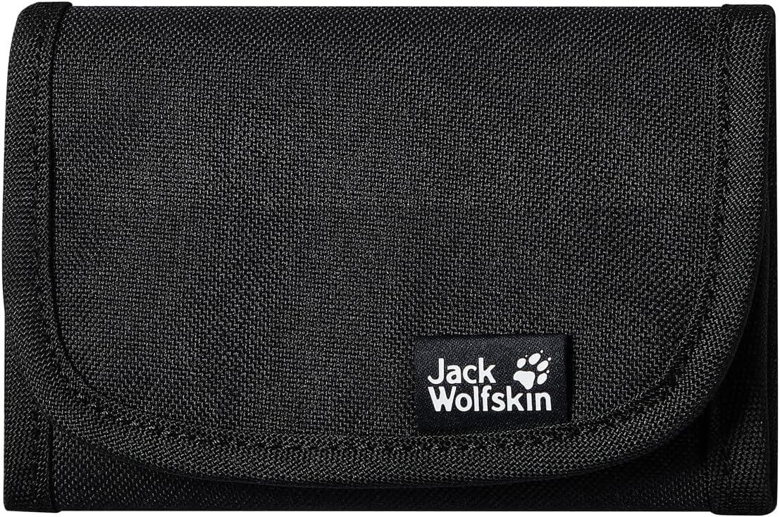 Jack Wolfskin Unisex Adult Mobile Bank Wallet, schwarz, eine Größe