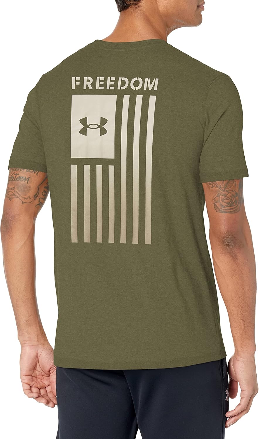 Under Armour Herren Freiheit Grafik Kurzarm T-Shirt – Bild 2