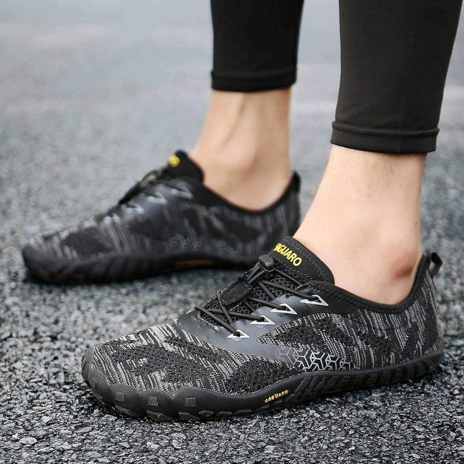 Saguaro Unisex Barefoot-Schuhe, Schnellrocknen, Badeschuhe, Trail-Laufschuhe für Outdoor-Sportarten, Minimalist – Bild 7