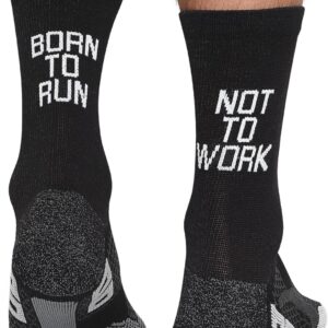 Todo Running Raid Running Socken für Männer und Frauen, Anti-Bubble-Polster, technische, farbenfrohe Laufsocken, lustiges Viertel und Crew, Laufsocken, Marathon, Trail, Joggen, Joggen