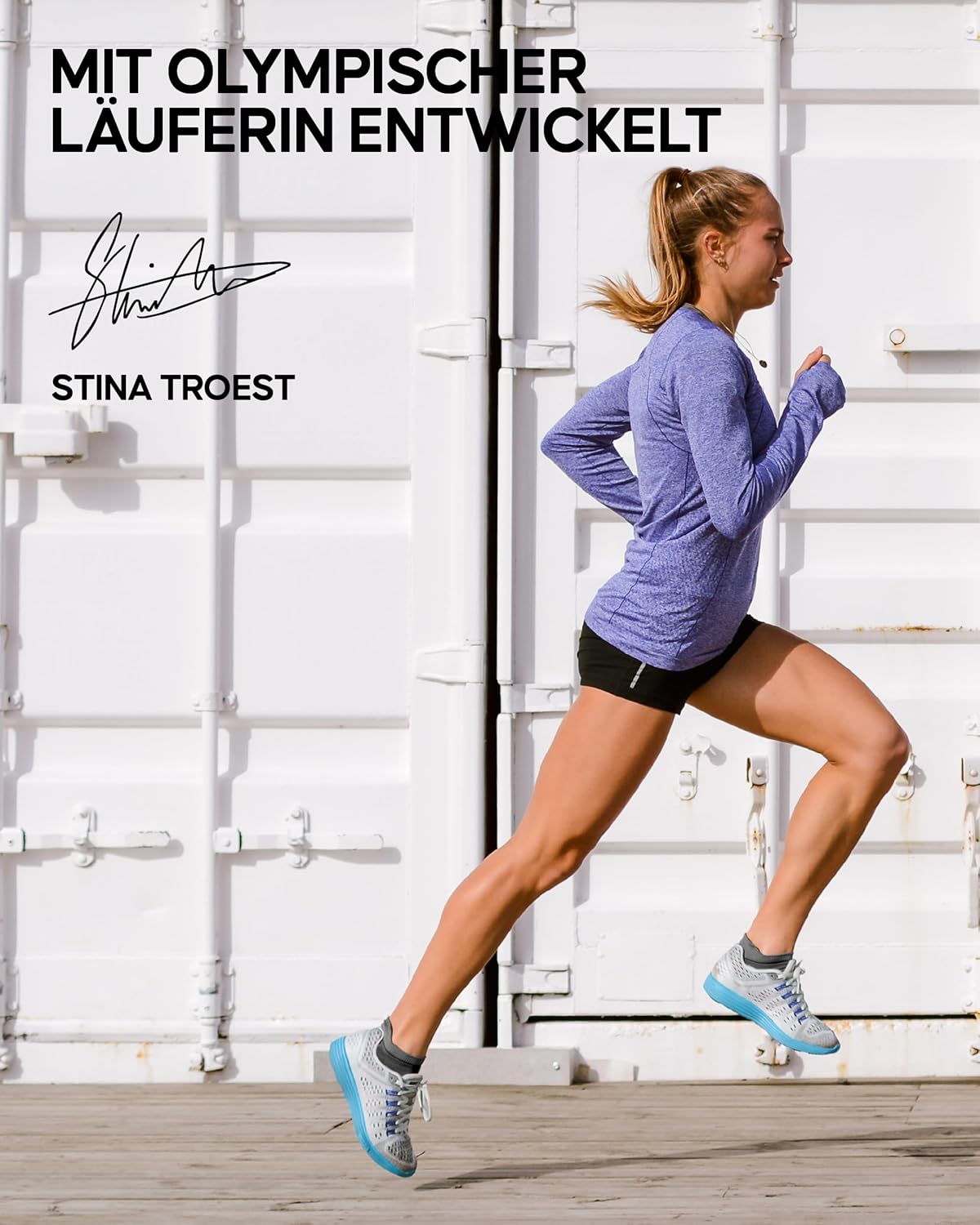 Dänische Ausdauer Kurzsportsocken keine Show Running Socken atmungsaktives leichtes Gewicht Unisex für Männer und Frauen 5 Paare – Bild 5