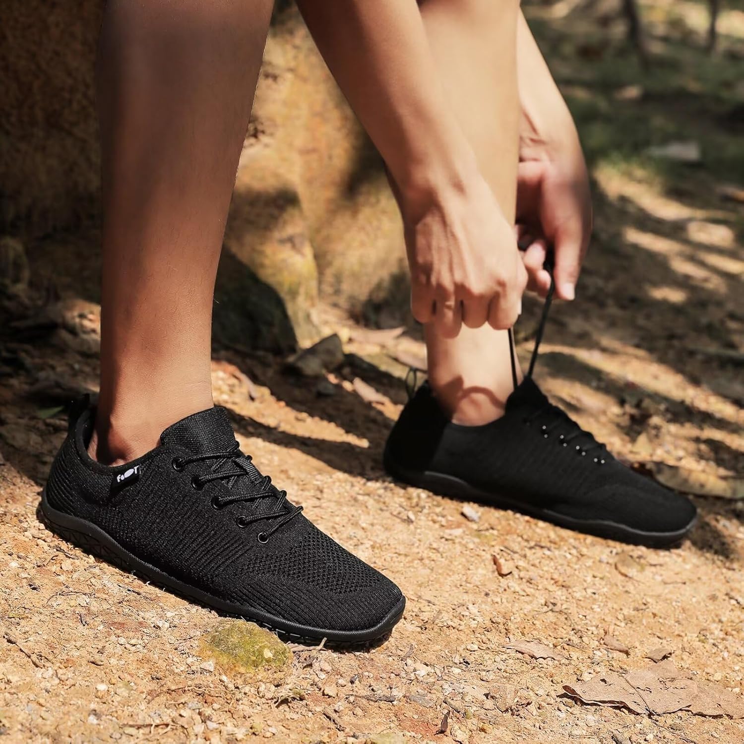 Geweo Barefoot Schuhe Frauen Männer barfuß Schuhe Laufschuhe Barfuß-Trainer Wide Zeh Design Leicht atmungsaktives Nicht-Schlupf-Größe 37-47 – Bild 2