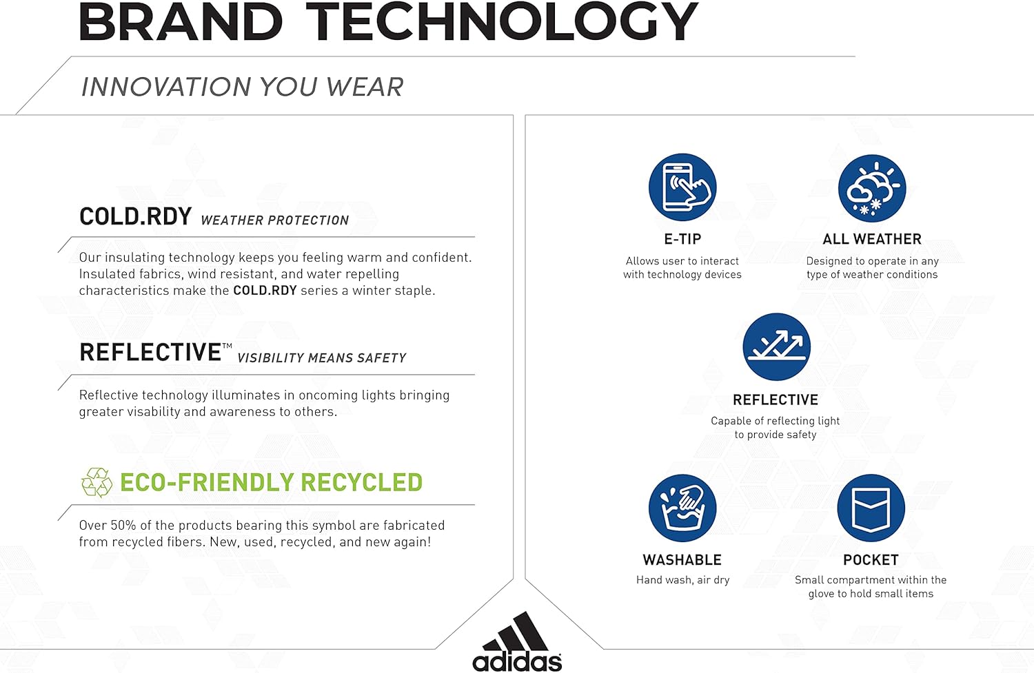 adidas Voyager 2.0 Handschuhe – Bild 4