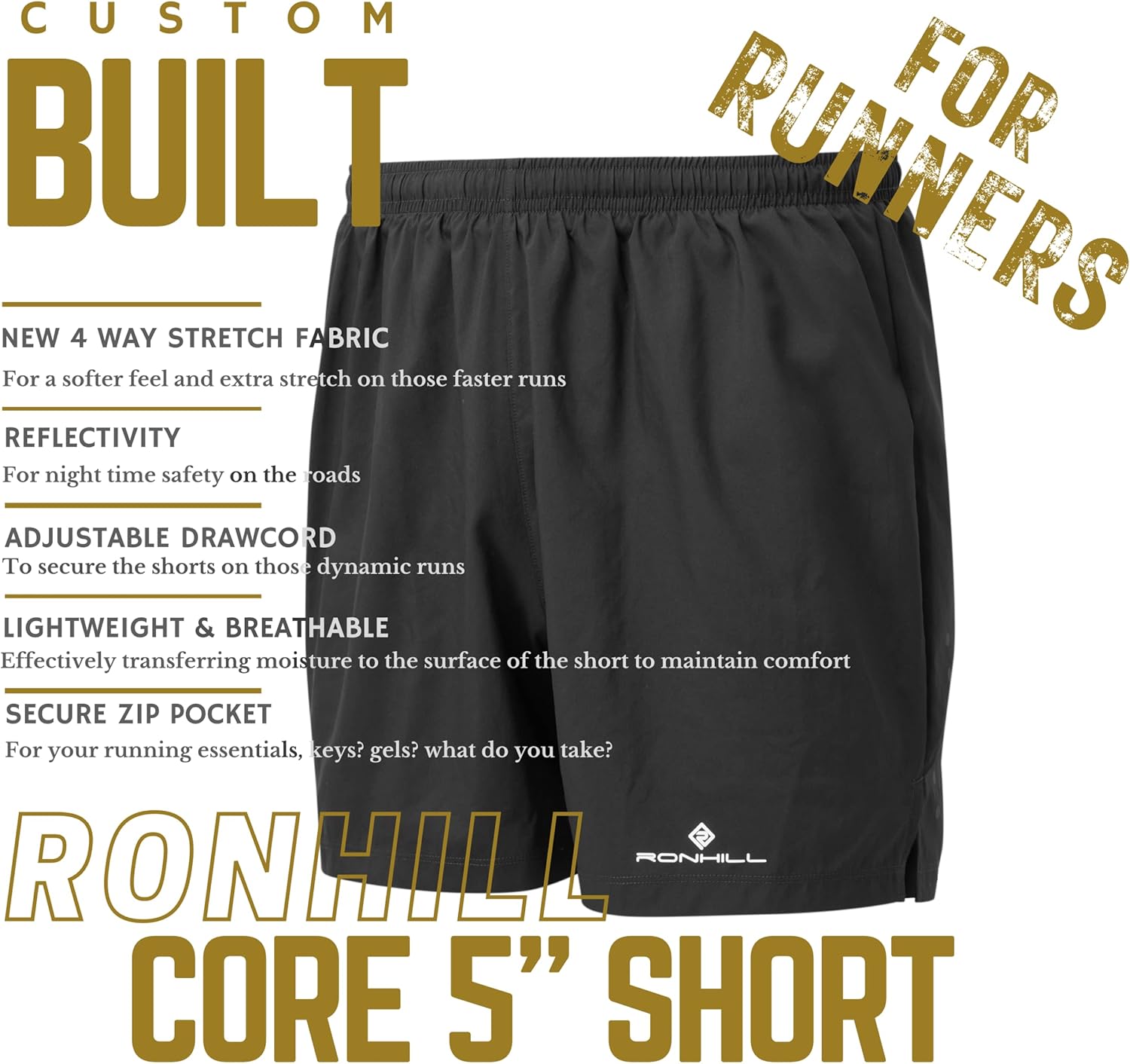 Ronhill Herren Shorts – Bild 7