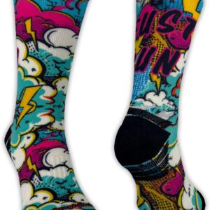 Jungle Socken Elite -Serie – Hochleistungsläufe Socken, atmungsaktiv, komprimiert und verstärkt