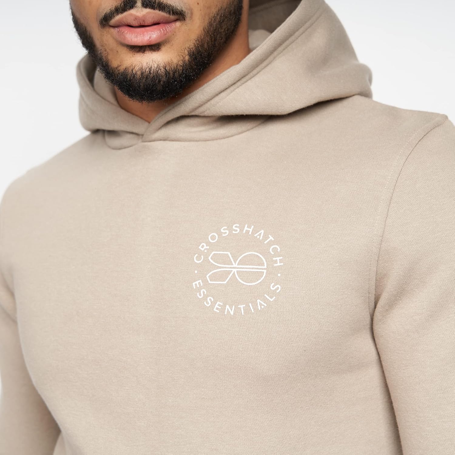 Crosshatch Clothing247 Herren -Tracksuit -Set mit Kapuzenjacke Jogging Top Hosen Tracksuit Set mit Taschengrößen SML XL XXL – Bild 3