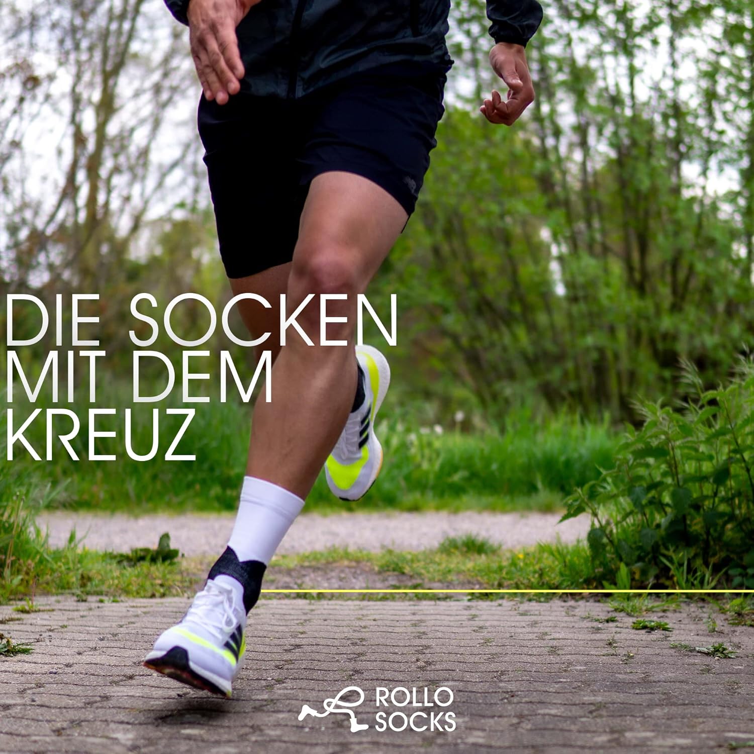Team 5.0 - Laufen Socken mit gezielter Komprimierung, Laufen, Knöchelunterstützung, Verbandknöchel, Sportsocken, geeignet für jeden Sport geeignet – Bild 7