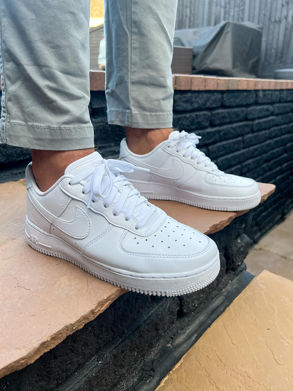 Weiße Flachskate -Schnürsenkel für Schuhe, Trainer, Hi Tops, Converse Schuhe Stiefel Nikes Pumas Schnürsenkel 10 mm breit - Weiß - 90 cm – Bild 2