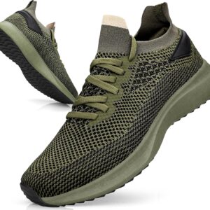 Giniros Schuhe Herren -Trainer Sportschuhe Trainer Running Tennisschuhe Leisure Road Running Schuhe Modes Leichtes atmungsaktives Slip auf Fitness Fitnessstudio Jogging Schuhe