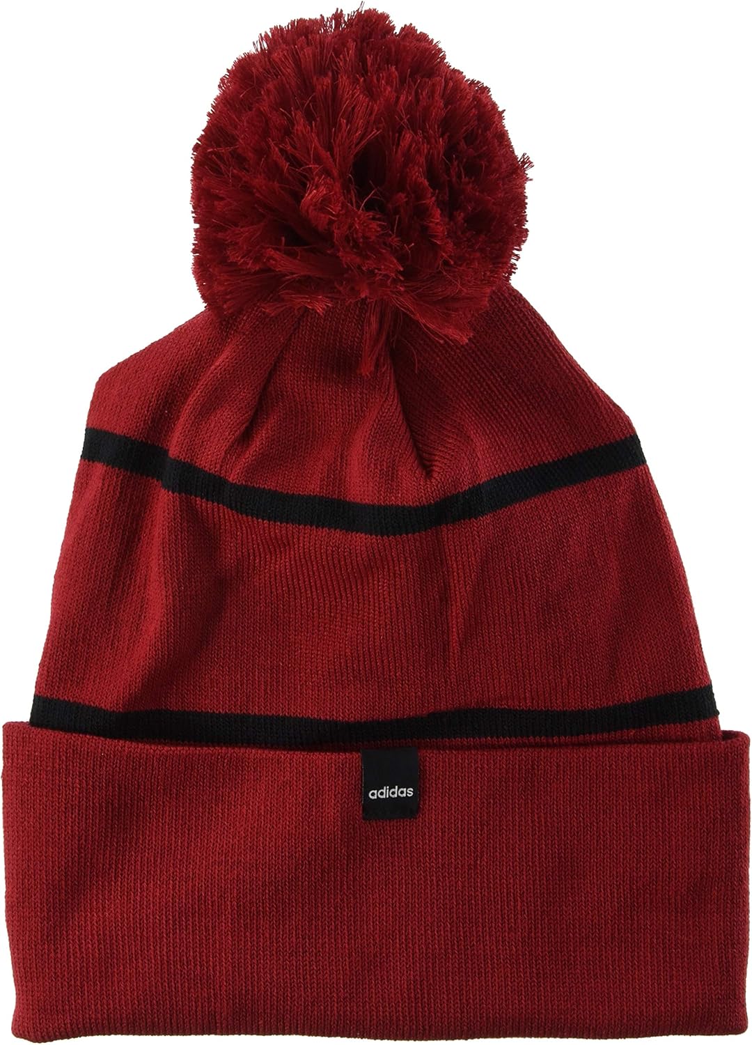 Adidas Motorhaube mit Pompom, rot – Bild 2