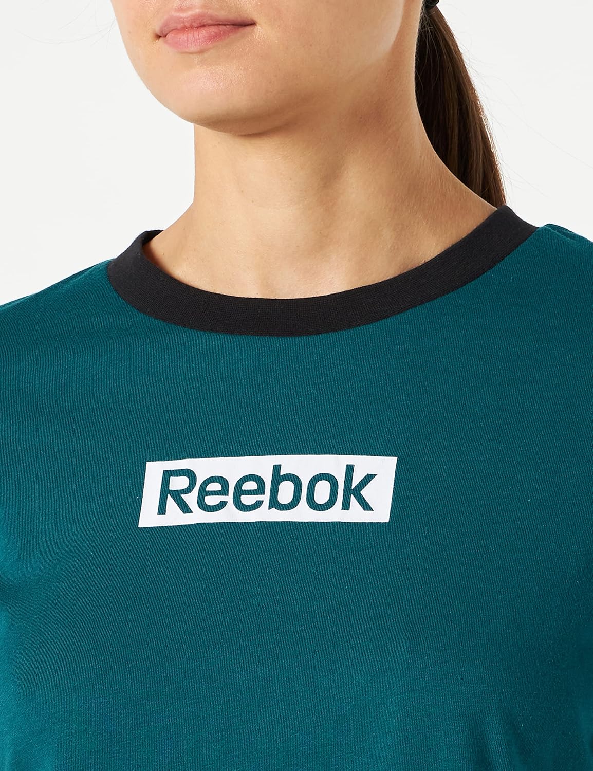 Reebok Damen Te Linear Logo Slim Tee Unterhemd – Bild 3